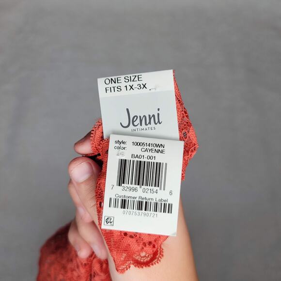 Jenni Intimates Thong Underwear Panties Cayenne - Picture 4 of 4